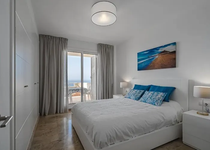 Amazing With Sea Views And Ac, Pa06 아파트 푸에르토 데 산티아고