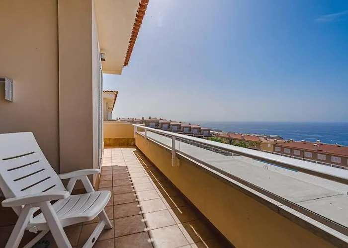 アパート Amazing With Sea Views And Ac, Pa06 プエルト・デ・サンティアゴ
